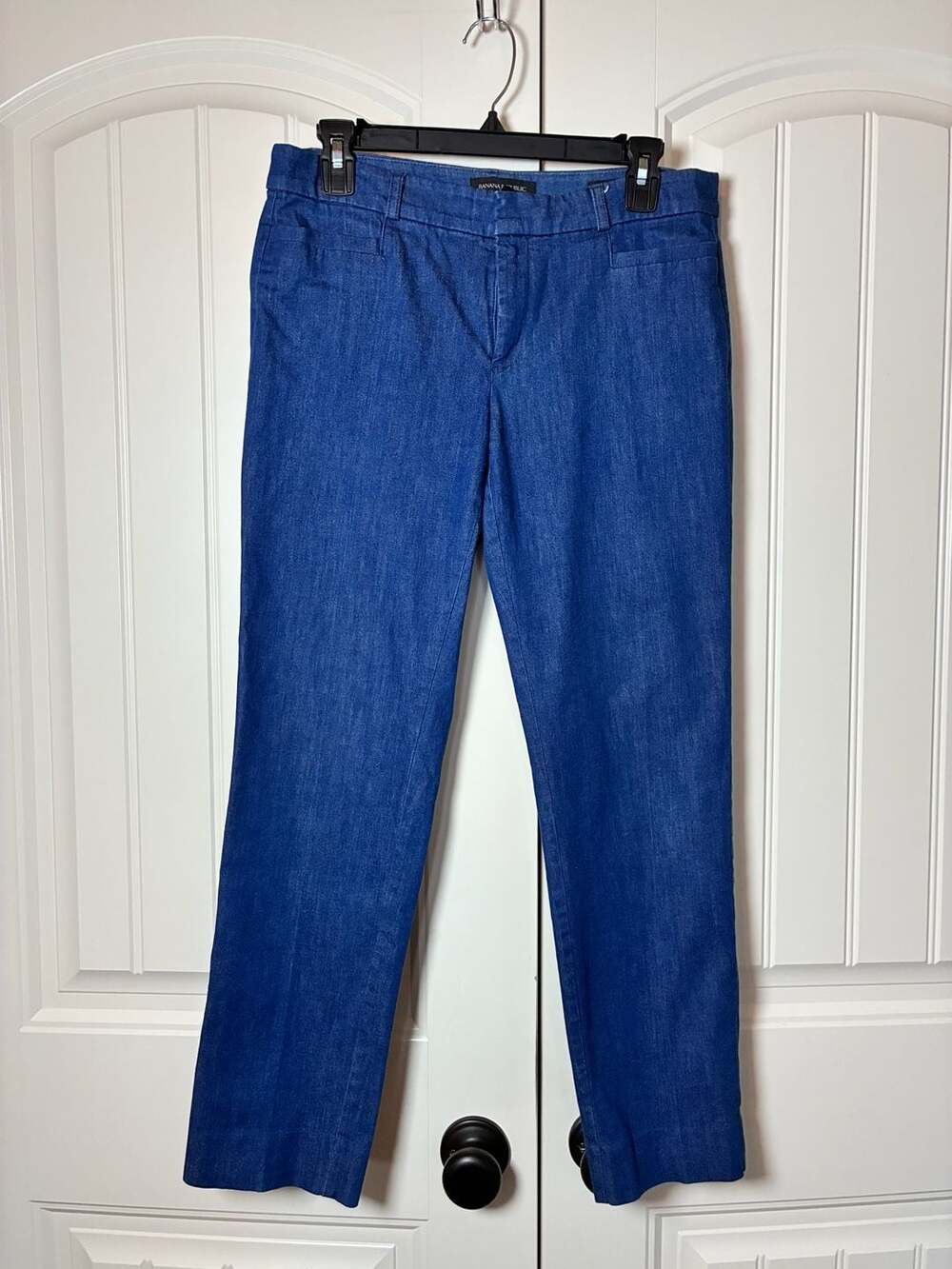 Banana Republic Blue Denim Pants Size 6